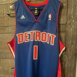 NBA ADIDAS Detroit BILLUPS JERSEY